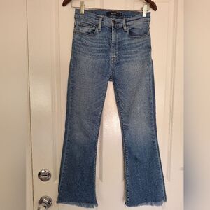 Hudson Jeans Womens Size 27 Holly High Rise Flare Blue Denim Light Wash